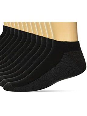 Mens Cushioned Crew Socks Moisture Wicking Breathable Arch Support Comfort